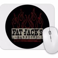 Baskı Dükkanı Fat Jacks Logo Mouse Pad