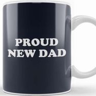 Baskı Dükkanı Fathers Day Proud New Dad Kupa Bardak