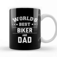 Baskı Dükkanı Fathers Day World's Best Bowler And Dad Beyaz 330 ml Porselen Kupa Bardak