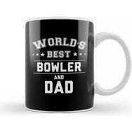 Baskı Dükkanı Fathers Day World's Best Boxer And Dad Tasse Beyaz 330 ml Porselen Kupa Bardak