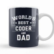 Baskı Dükkanı Fathers Day World's Best Cricketer And Dad Beyaz 330 ml Porselen Kupa Bardak