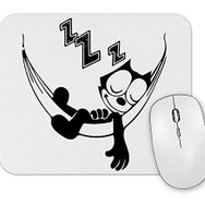 Baskı Dükkanı Felix the Cat Hammock Mouse Pad