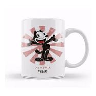 Baskı Dükkanı Felix The Cat Retro Japanese Kupa Bardak