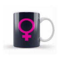 Baskı Dükkanı Female Gender Symbol Kupa Bardak