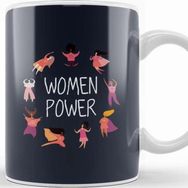 Baskı Dükkanı Feminism Power Kupa Bardak