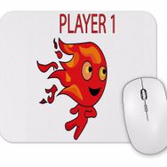 Baskı Dükkanı Fire Boy Mouse Pad