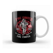 Baskı Dükkanı Fire Fighter Department Kupa Bardak