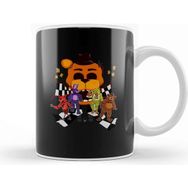 Baskı Dükkanı First Night Neon Fnaf Kupa Bardak