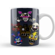 Baskı Dükkanı Five Nights At Freddys Chica Changed The Most Beyaz 330 ml Porselen Kupa Bardak