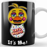 Baskı Dükkanı Five Nights At Freddys He Always Comes Back Beyaz 330 ml Porselen Kupa Bardak