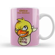Baskı Dükkanı Five Nights At Freddy's Toy Chica It's Me 01 Beyaz 330 ml Porselen Kupa Bardak