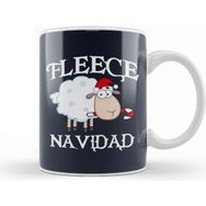 Baskı Dükkanı Fleece Navidad Christmas Sheep Kupa