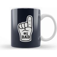 Baskı Dükkanı Foam Finger Number 1 Dad Kupa