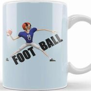 Baskı Dükkanı Football Player Kupa