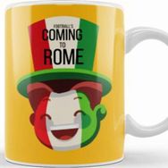 Baskı Dükkanı Football's Coming To Rome Kupa