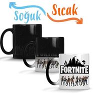 Baskı Dükkanı Fortnite 002 Sihirli Porselen Kupa