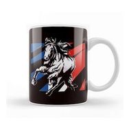 Baskı Dükkanı France Flag Horse Riding Equestrian Sport Horseshoe Saddle Kupa