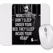 Baskı Dükkanı Frases Do Coringa Mouse Pad
