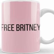 Baskı Dükkanı Free Britney Free Britney Spears Kupa Bardak