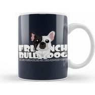 Baskı Dükkanı French Bulldog Brindle Pied Dg Big Head Kupa