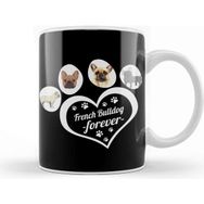 Baskı Dükkanı French Bulldog Forever Kupa