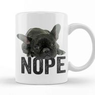 Baskı Dükkanı French Bulldog Nope 01 Kupa
