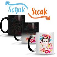 Baskı Dükkanı Frida Kahlo 04 Sihirli Porselen Kupa