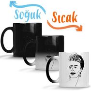 Baskı Dükkanı Frida Kahlo 07 Sihirli Porselen Kupa