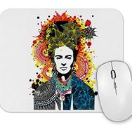 Baskı Dükkanı Frida Mandala Mouse Pad