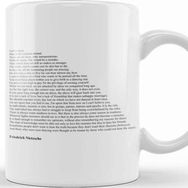 Baskı Dükkanı Friedrich Nietzsche Quotes Kupa