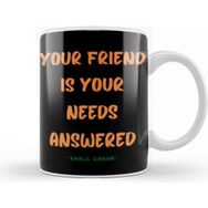 Baskı Dükkanı Friendship Quotes Day Ideas Love Gift Khalil Gibran Kupa