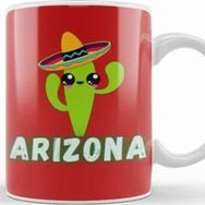 Baskı Dükkanı Funny Arizona Kupa Bardak