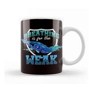 Baskı Dükkanı Funny Breathing For Weak Swimmer Diver Swimming Swim Athlete Kupa
