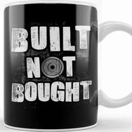 Baskı Dükkanı Funny Built Not Bought Weightlifting Gym Kupa