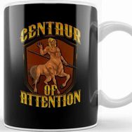 Baskı Dükkanı Funny Centaur Of Attention Pun Greek Myth Fantasy Kupa Bardak