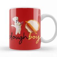 Baskı Dükkanı Funny Chef Cook Doughboy Kupa Bardak