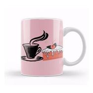 Baskı Dükkanı Funny Coffee Drinks Art Lover Qift Quote Vintage Retro Rainbow Style Kupa Bardak