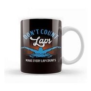 Baskı Dükkanı Funny Don´t Count Laps Swimmer Swimming Pool Swim Athlete Kupa
