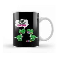 Baskı Dükkanı Funny Dude Did You Eat The Last Unicorn Dinosaur Kupa