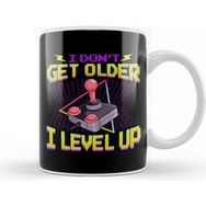Baskı Dükkanı Funny Gaming I Dont Get Older I Level Up Birthday Kupa