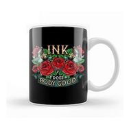Baskı Dükkanı Funny Ink It Does A Body Good Tattoo Artist Pun Kupa