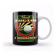 Baskı Dükkanı Funny Just The Tip I Promise Billiards Pool Cue Kupa
