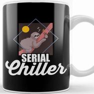 Baskı Dükkanı Funny Serial Chiller Sloth Pun Lazy Slothing Sleep Kupa