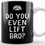 Baskı Dükkanı Funny Snowboarding Do You Even Lift Bro Ski Lift Kupa