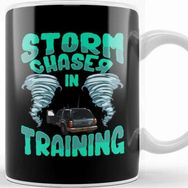 Baskı Dükkanı Funny Storm Chaser In Training Tornado Chaser Kupa