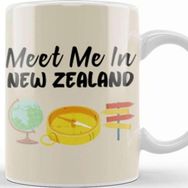 Baskı Dükkanı Funny Travel New Zealand Gift Design Lover Trippin Wanderlust Journey Adventurer Vacation Kupa