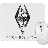 Baskı Dükkanı Fus Ro Dah Mouse Pad
