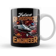 Baskı Dükkanı Future Aerospace Engineer Spaceship Obsessed Kid Kupa