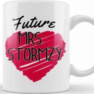 Baskı Dükkanı Future Mrs Stormzy Love Heart Kupa