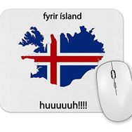 Baskı Dükkanı Fyrir Island Mouse Pad